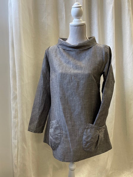 Lind villapellava pusero &ndash; harmaa koko 2XS