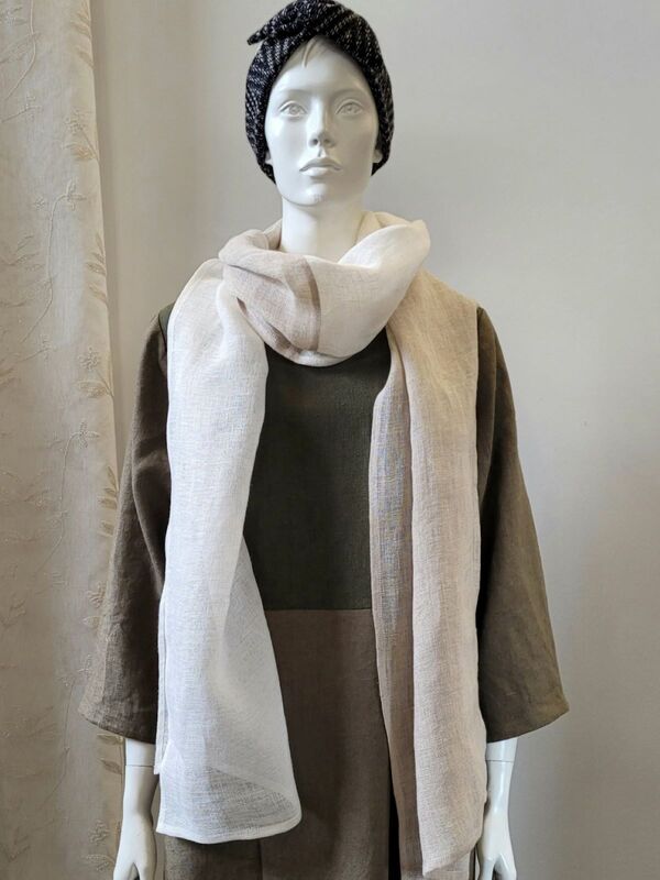 4. Kaksivärinen noin 40 x 225 cm